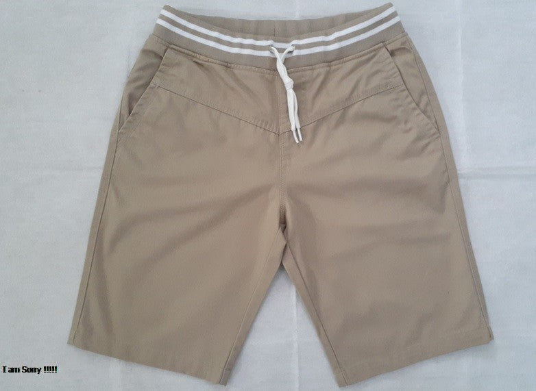 Zennio Men’s Cotton Shorts with Ribbed Waistband