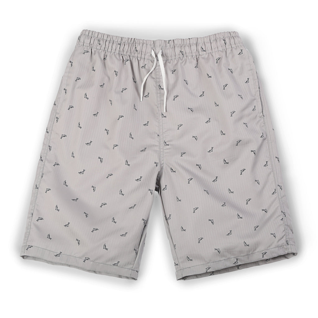 Zennio Men’s Lightweight Cotton Lounge Shorts with All-Over Print