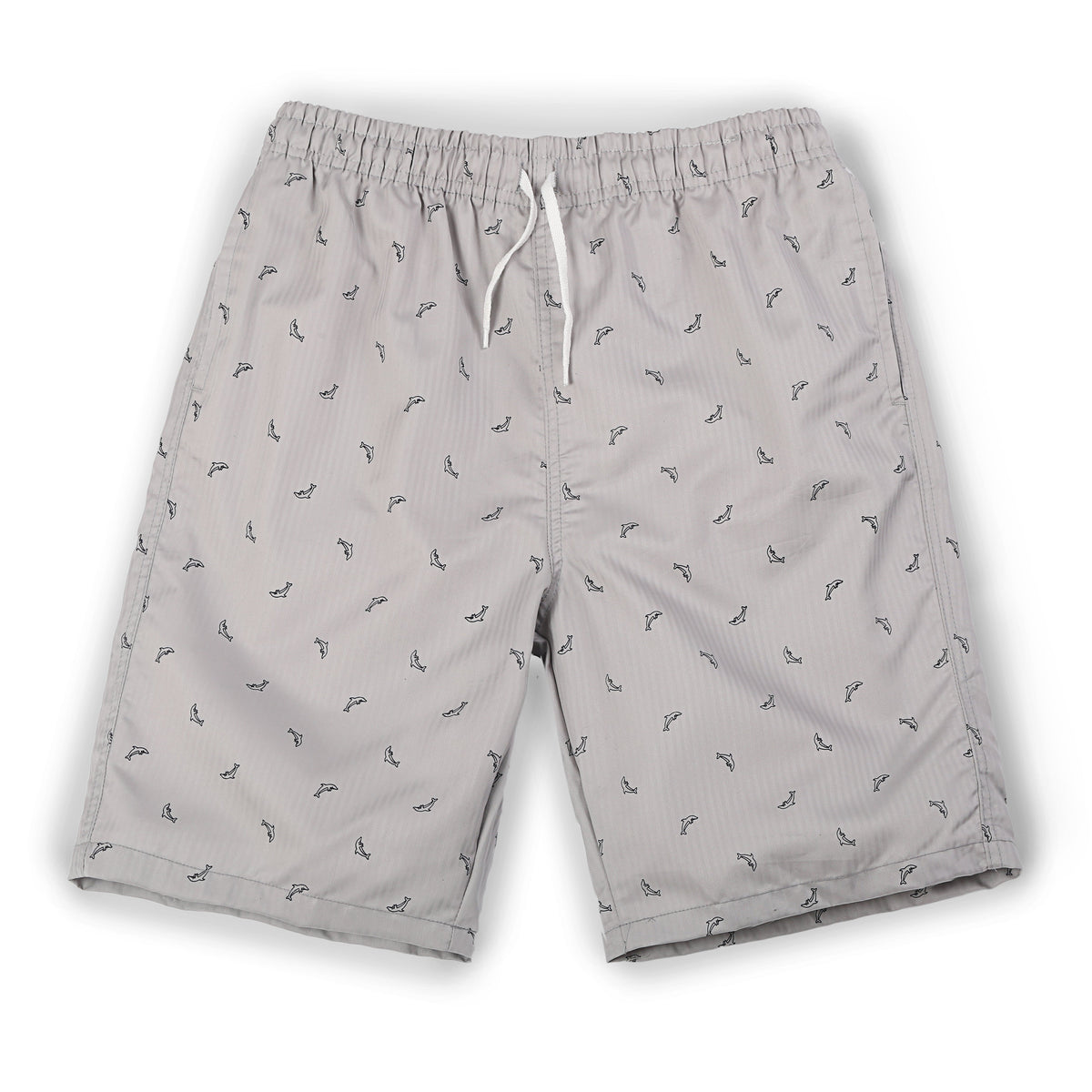Zennio Men’s Lightweight Cotton Lounge Shorts with All-Over Print
