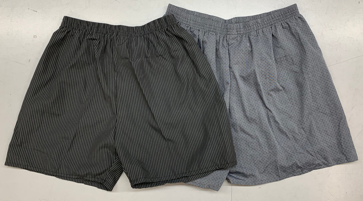 Zennio Men’s Vertical Stripe Lounge Shorts