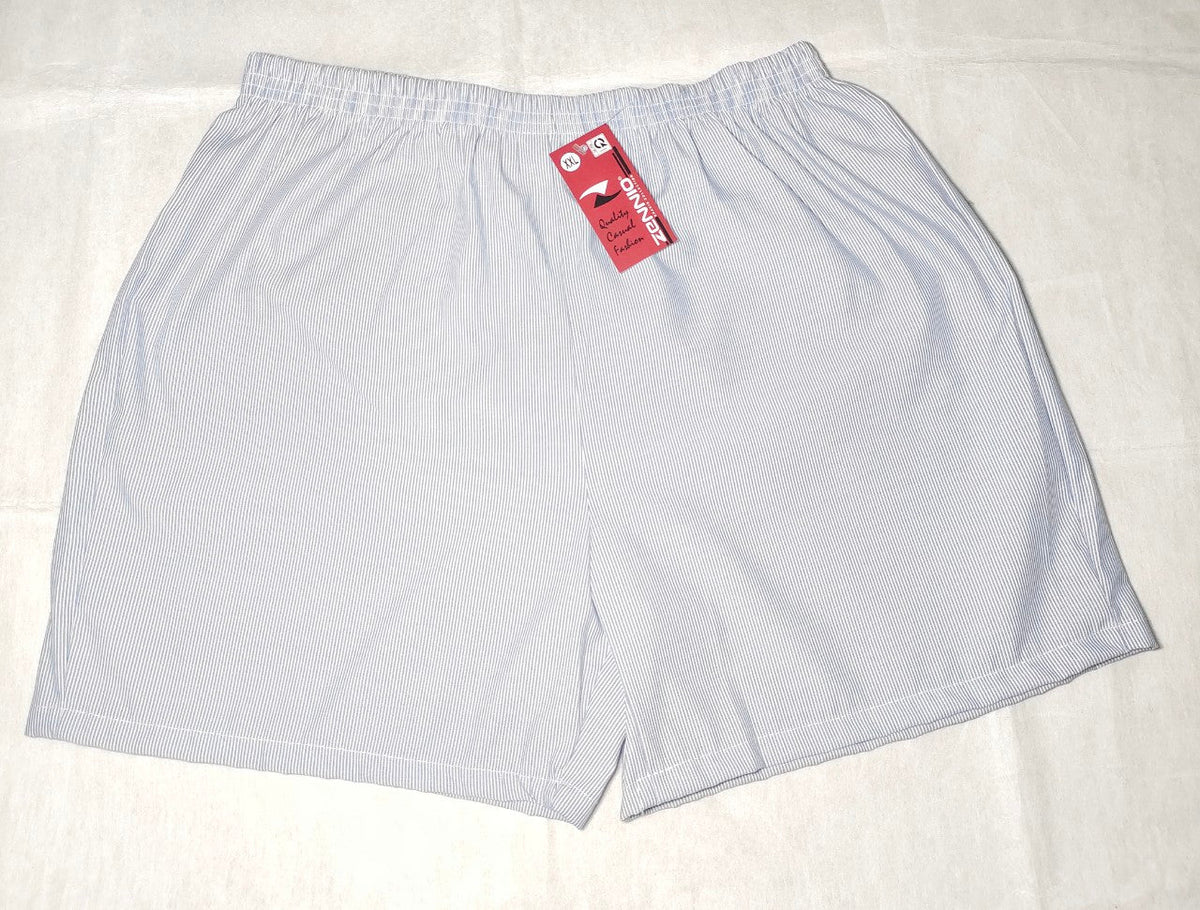 Zennio Men’s Vertical Stripe Lounge Shorts