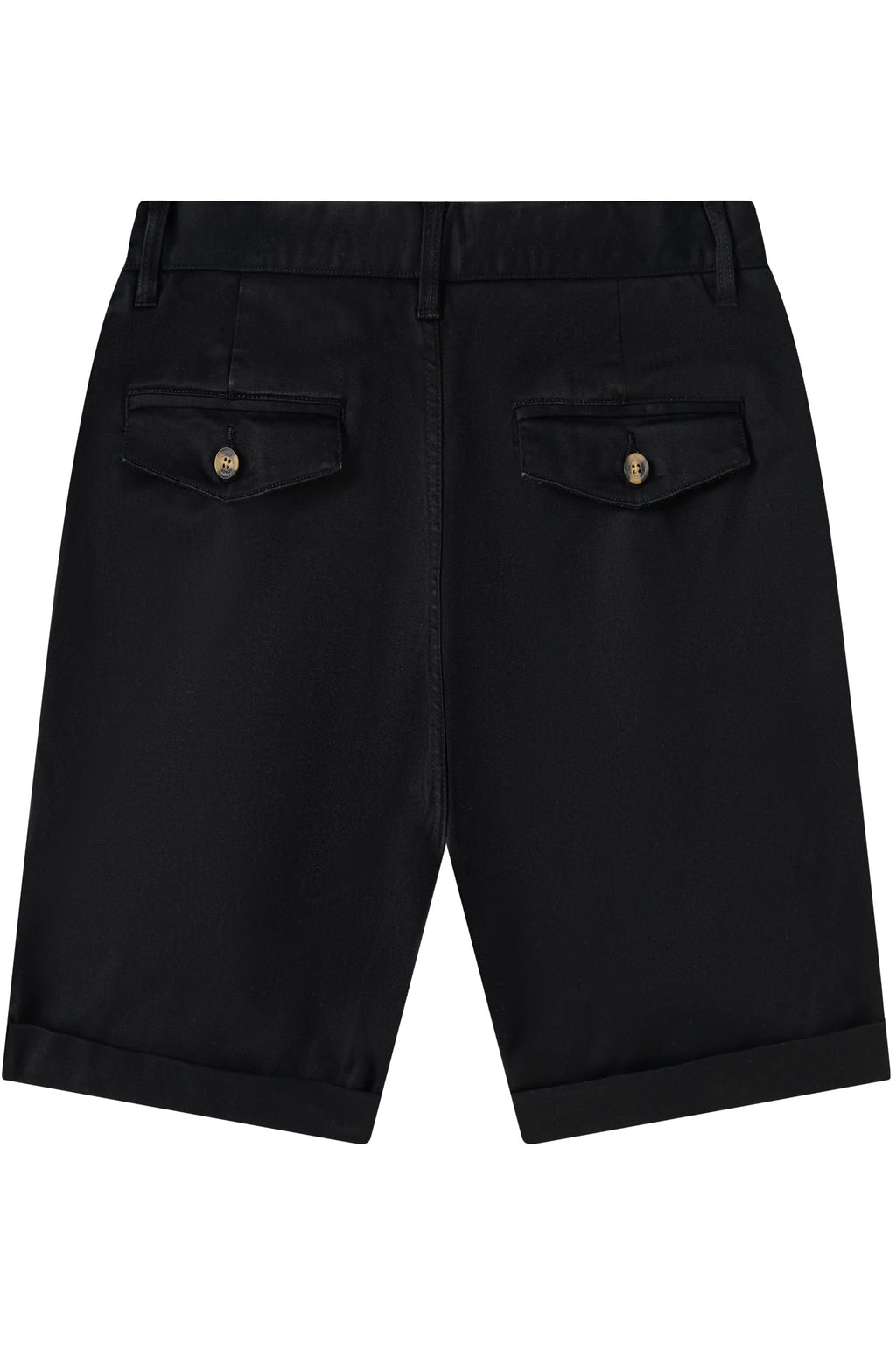 Zennio Slim Chino Shorts with Slanted Pockets