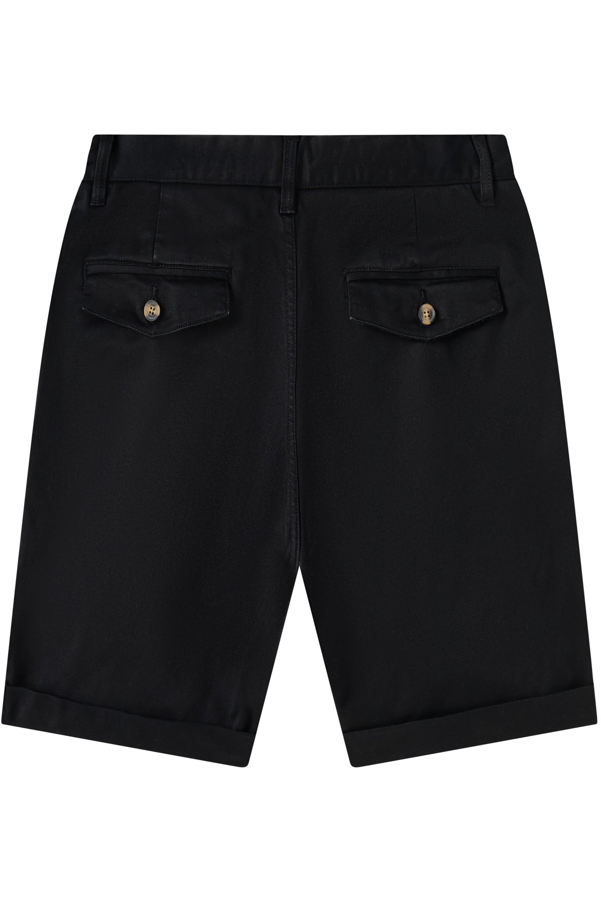 Zennio Slim Chino Shorts with Slanted Pockets