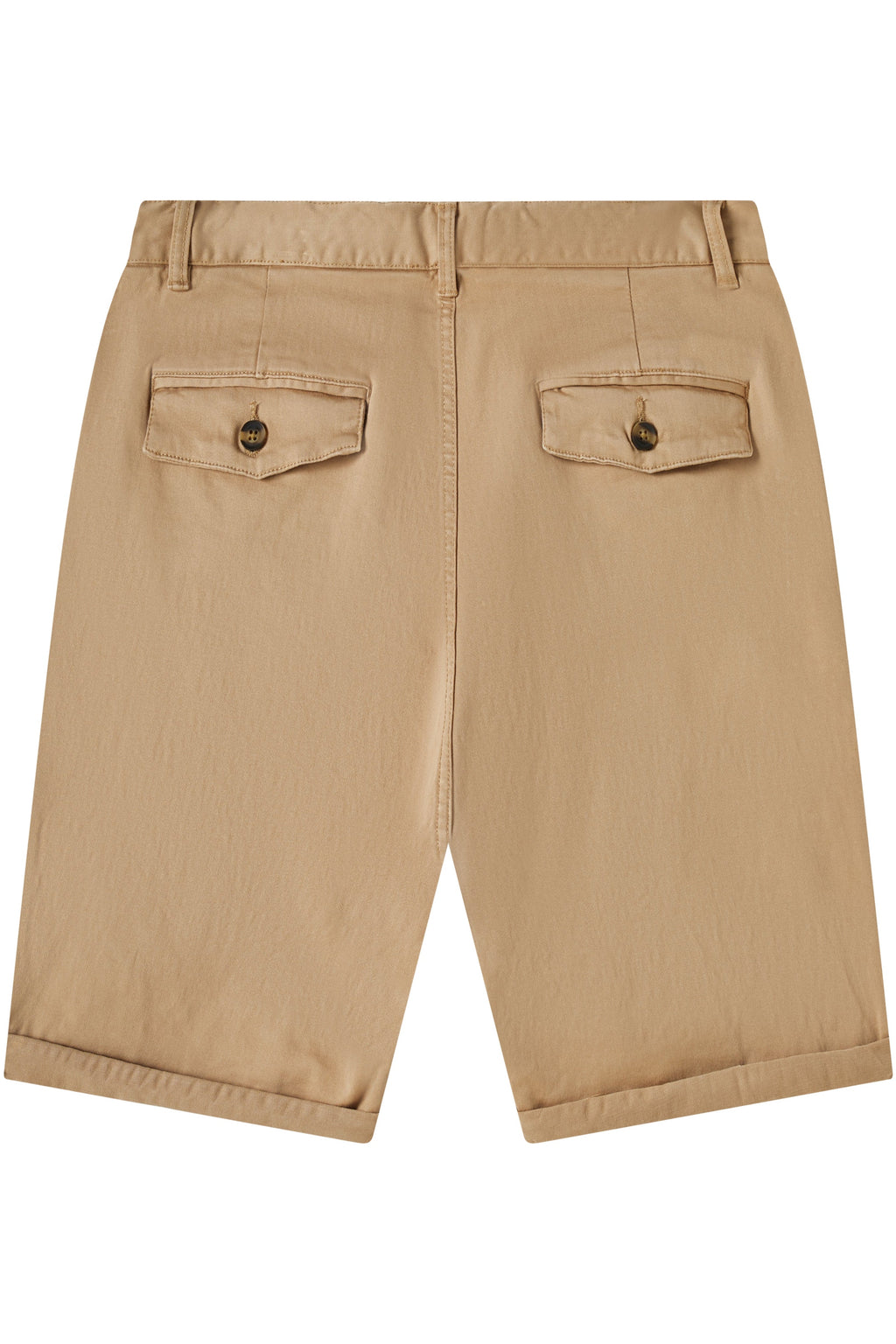 Zennio Slim Chino Shorts with Slanted Pockets