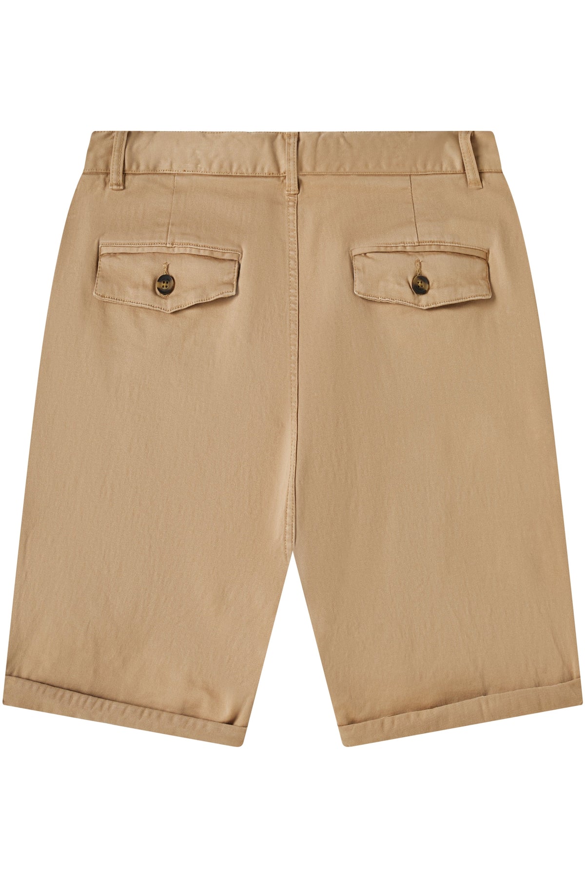 Zennio Slim Chino Shorts with Slanted Pockets