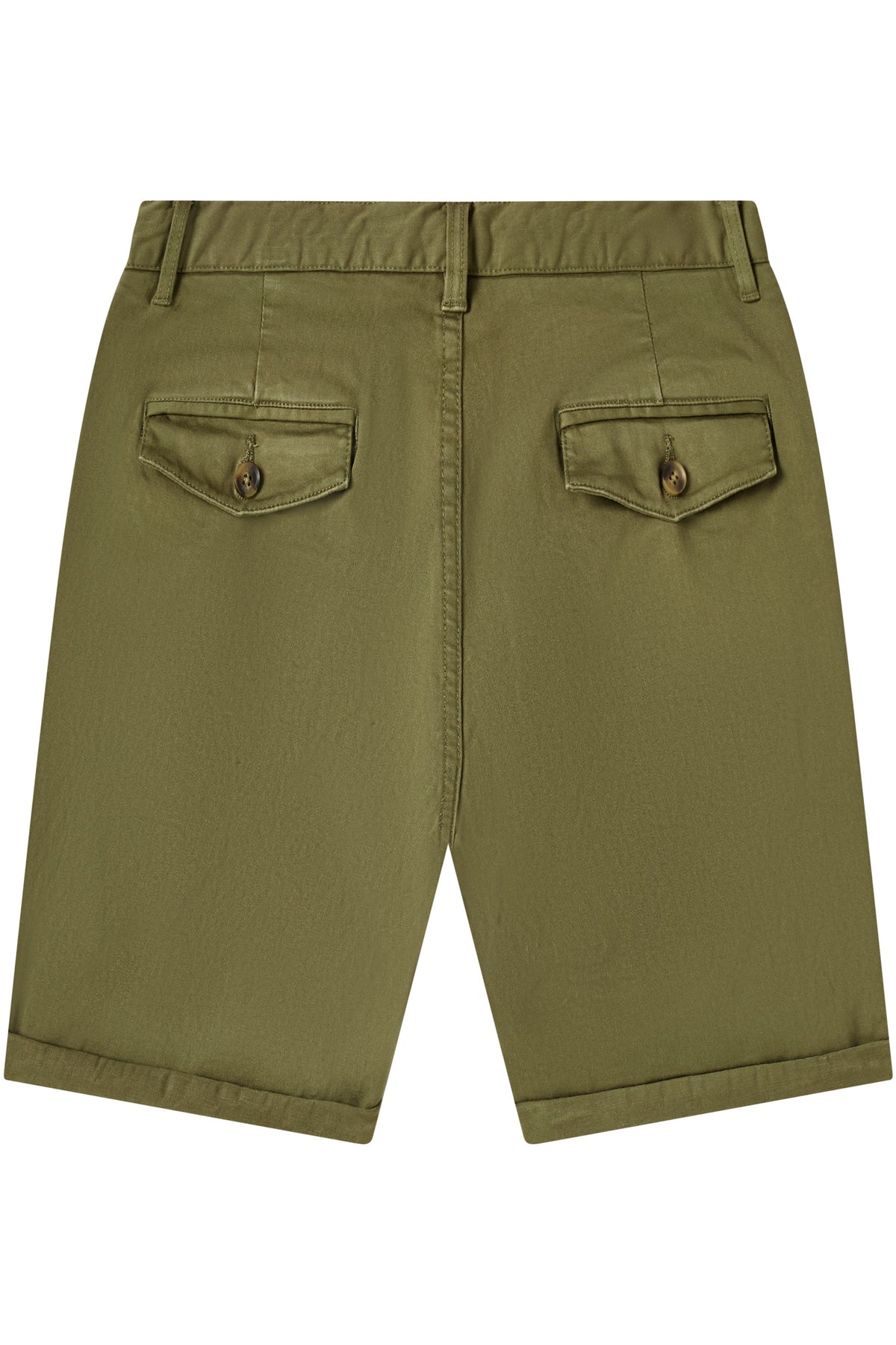 Zennio Slim Chino Shorts with Slanted Pockets