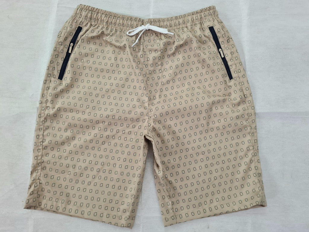 Zennio casual shorts with dual zip front pockets