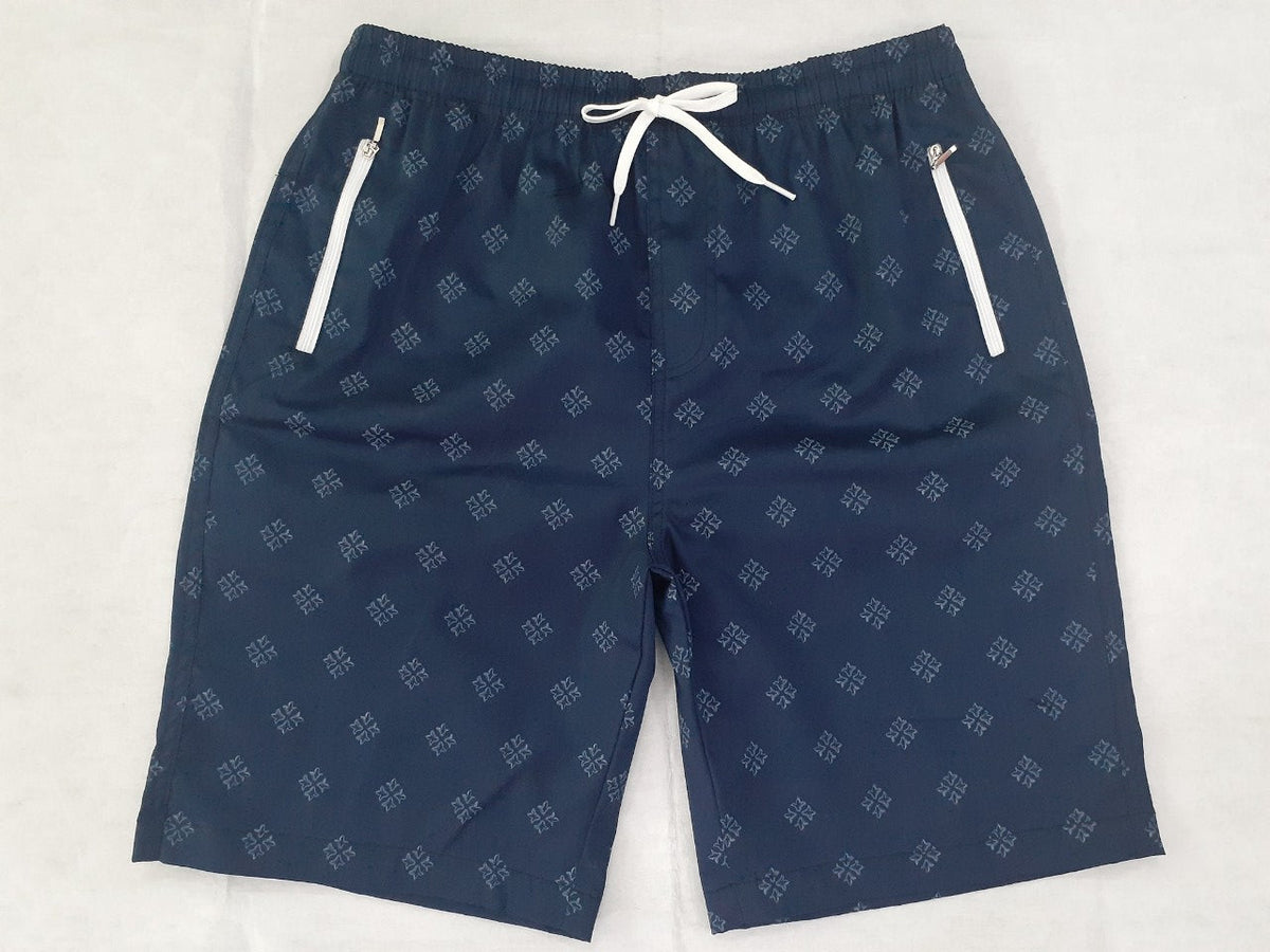 Zennio casual shorts with dual zip front pockets