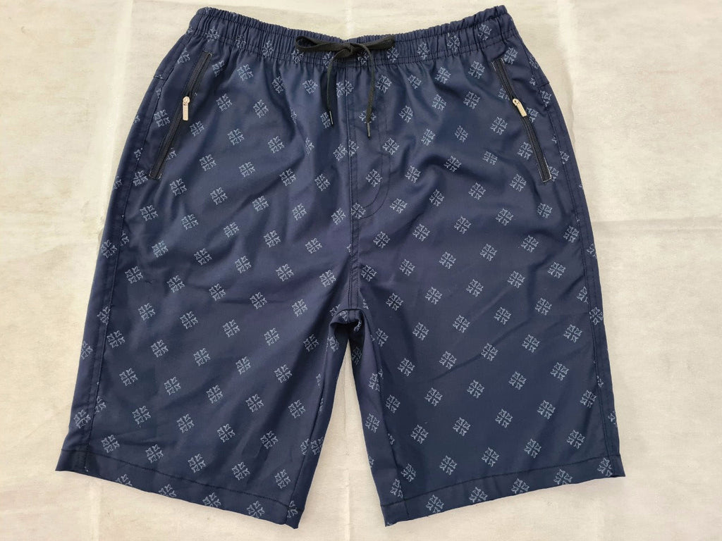Zennio casual shorts with dual zip front pockets