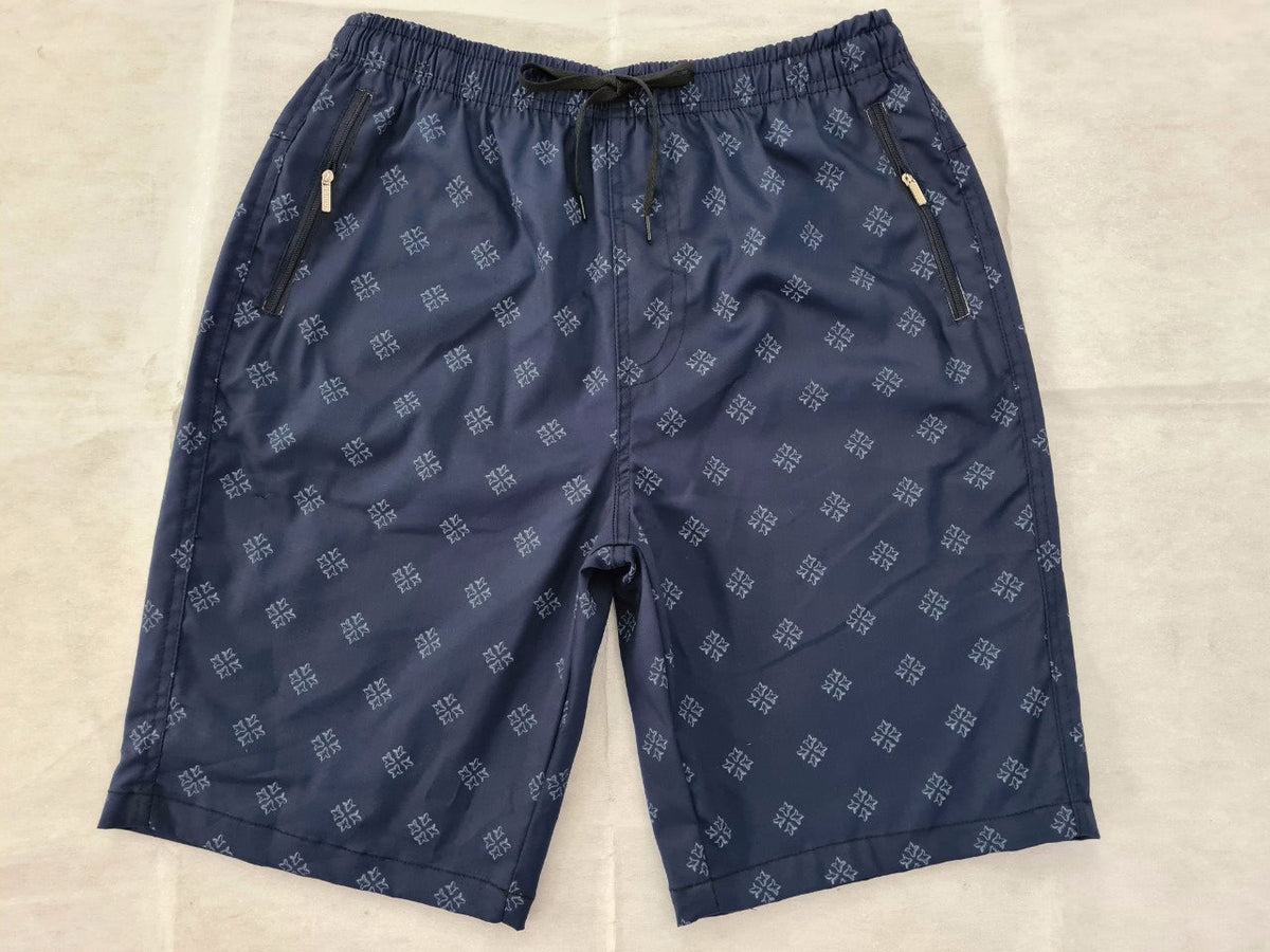 Zennio casual shorts with dual zip front pockets