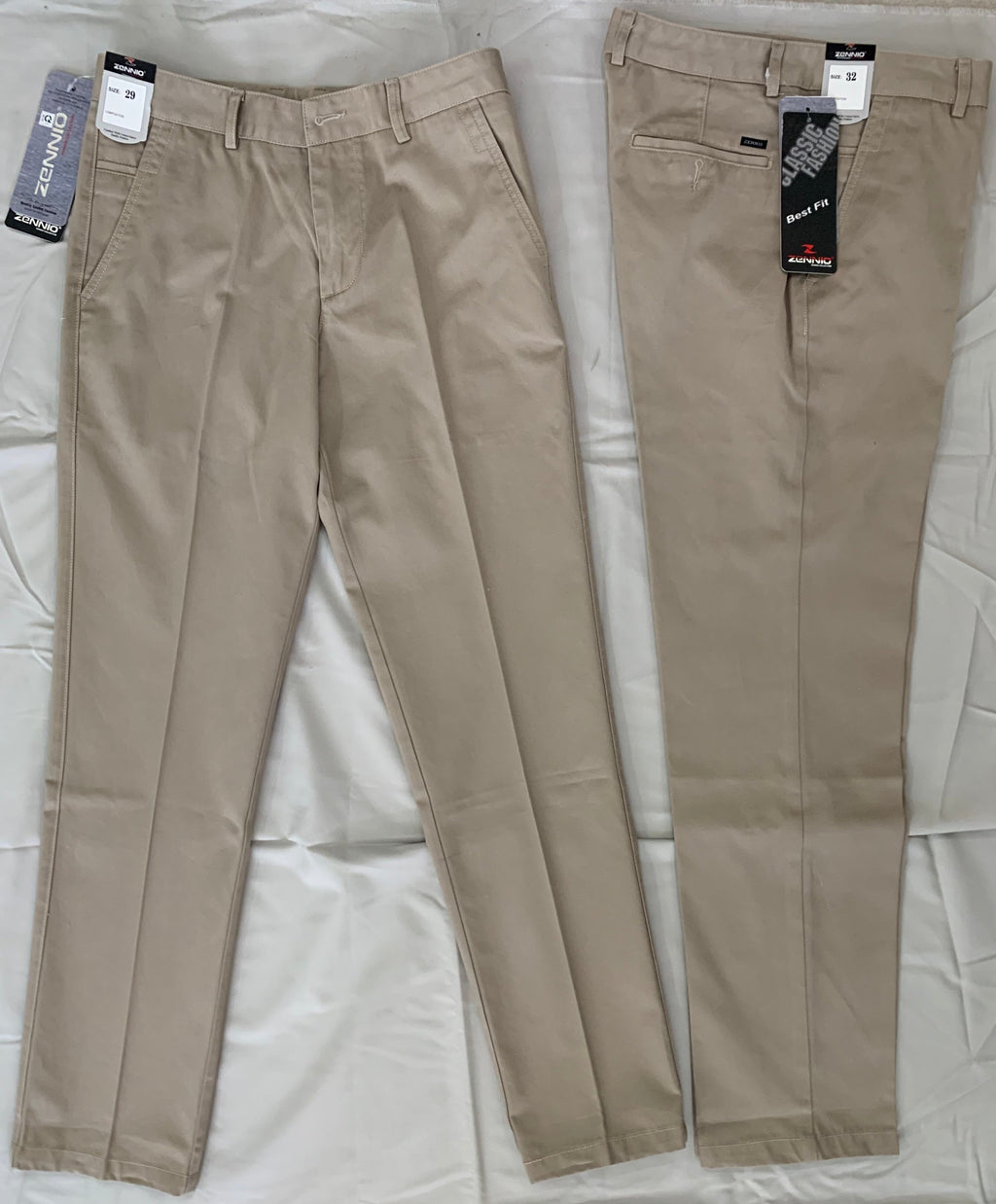 Zennio Men’s Regular Fit Cotton Pants – Comfortable Everyday Wear