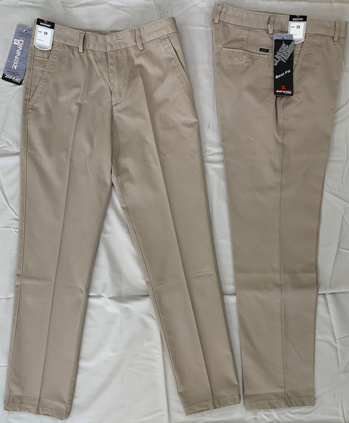 Zennio Men’s Regular Fit Cotton Pants – Comfortable Everyday Wear