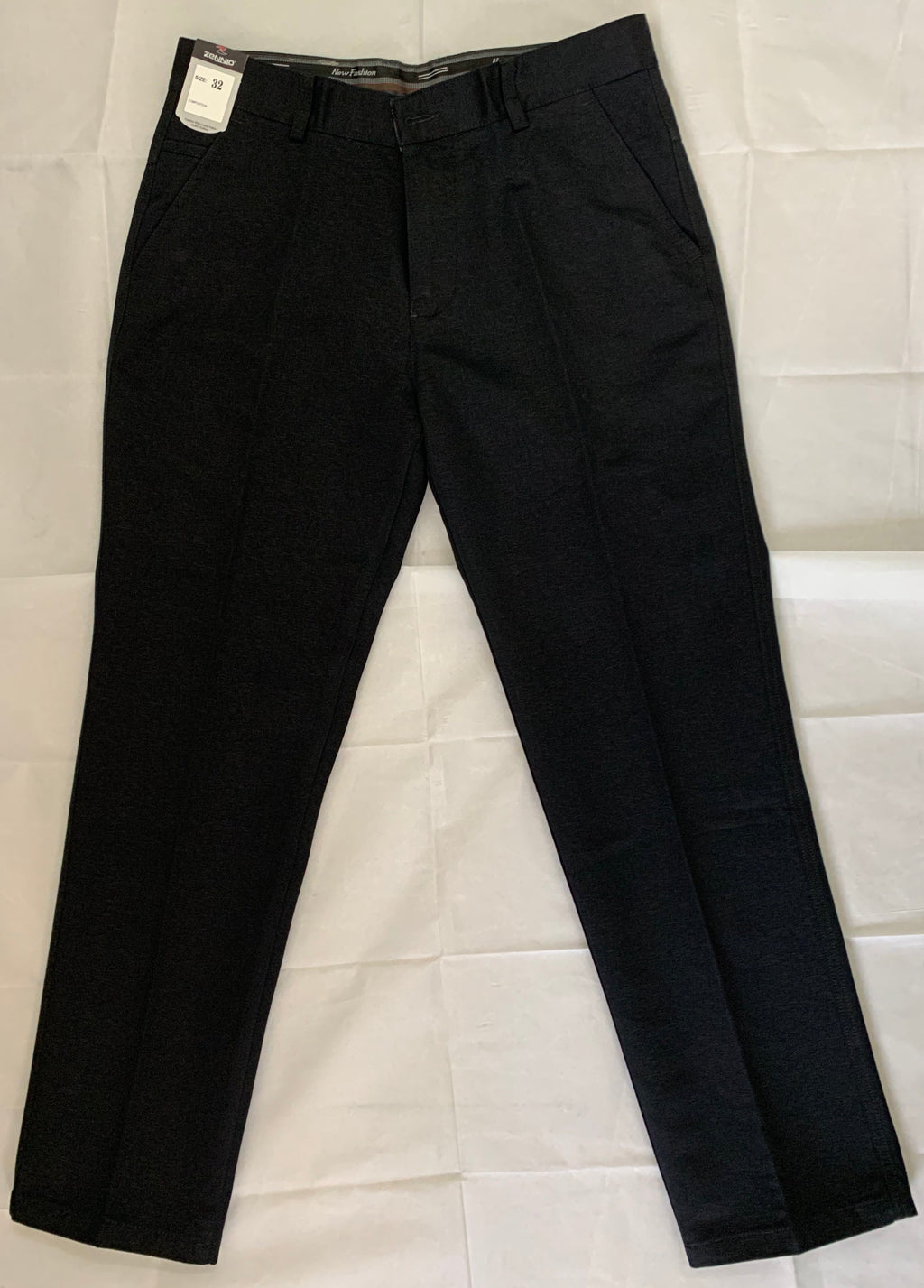 Zennio Men’s Classic Straight-Leg Casual Trousers